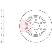 Apec 2 x Vented Front Brake Discs DSK4229