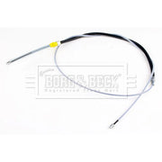 Borg & Beck Handbrake Cable Left Rear BKB3931