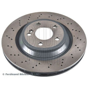Blue Print 2 x Perforated/Vented Rear Brake Discs ADBP430080