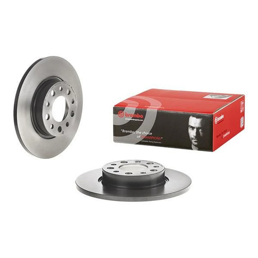 Brembo 2 x Solid Rear Brake Discs 08.9364.11