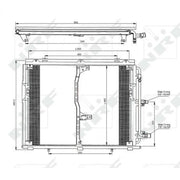 NRF Air Conditioning Condenser 35229