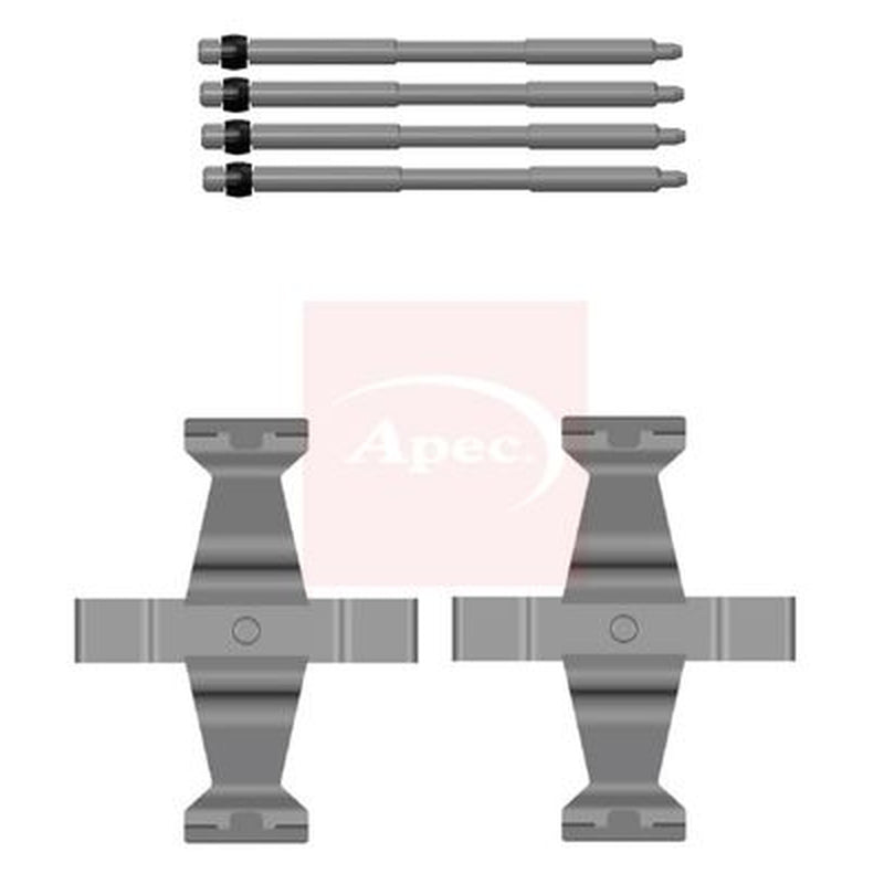 Apec Brake Pad Accessory Fitting Kit Front KIT1566