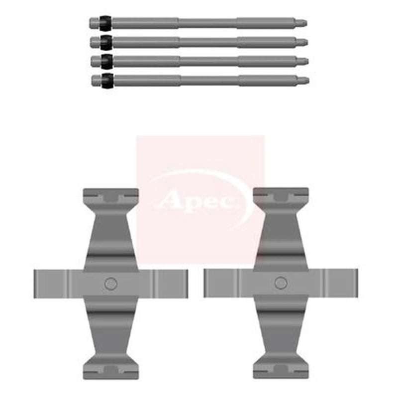 Apec Brake Pad Accessory Fitting Kit Front KIT1566
