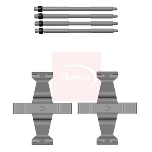 Apec Brake Pad Accessory Fitting Kit Front KIT1566