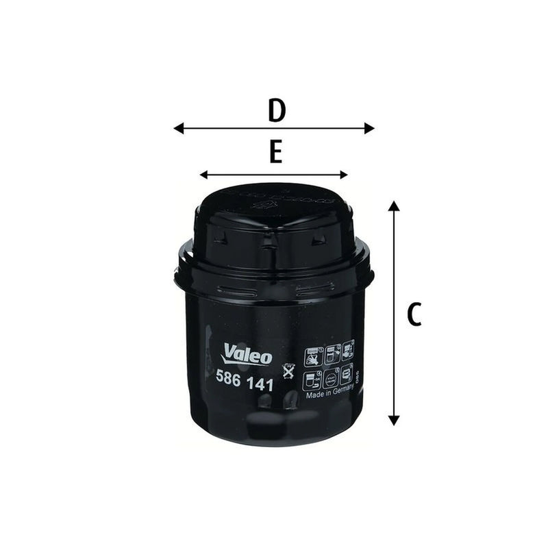 Valeo Engine Oil Filter 586141