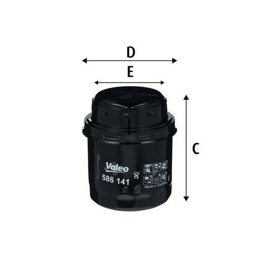 Valeo Engine Oil Filter 586141