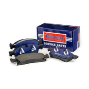 Borg & Beck 4 x Front Brake Pad Set BBP2802