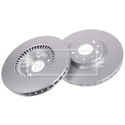 Borg & Beck 2 x Vented Front Brake Discs BBD6309
