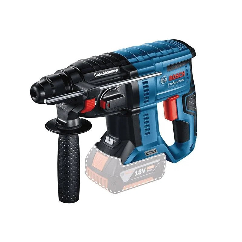 Bosch GBH 18V-21 SDS Plus Hammer Drill 18V Bare Unit + L-BOXX - 0611911101