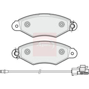 Apec Front Brake Pad Set PAD1982