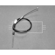 Borg & Beck Handbrake Cable Left Rear BKB1856