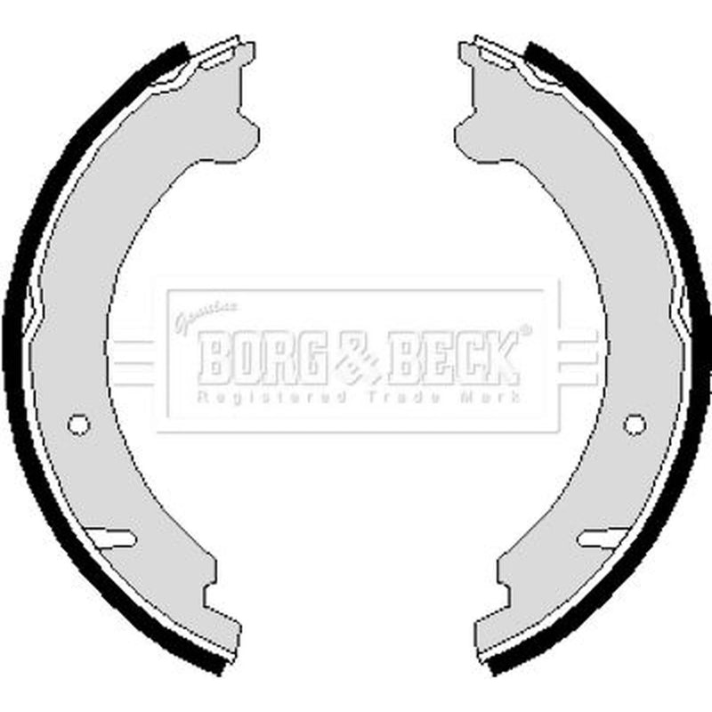 Borg & Beck Parking Brake Shoe Set BBS6217