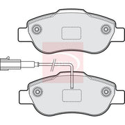 Apec Front Brake Pad Set PAD2302