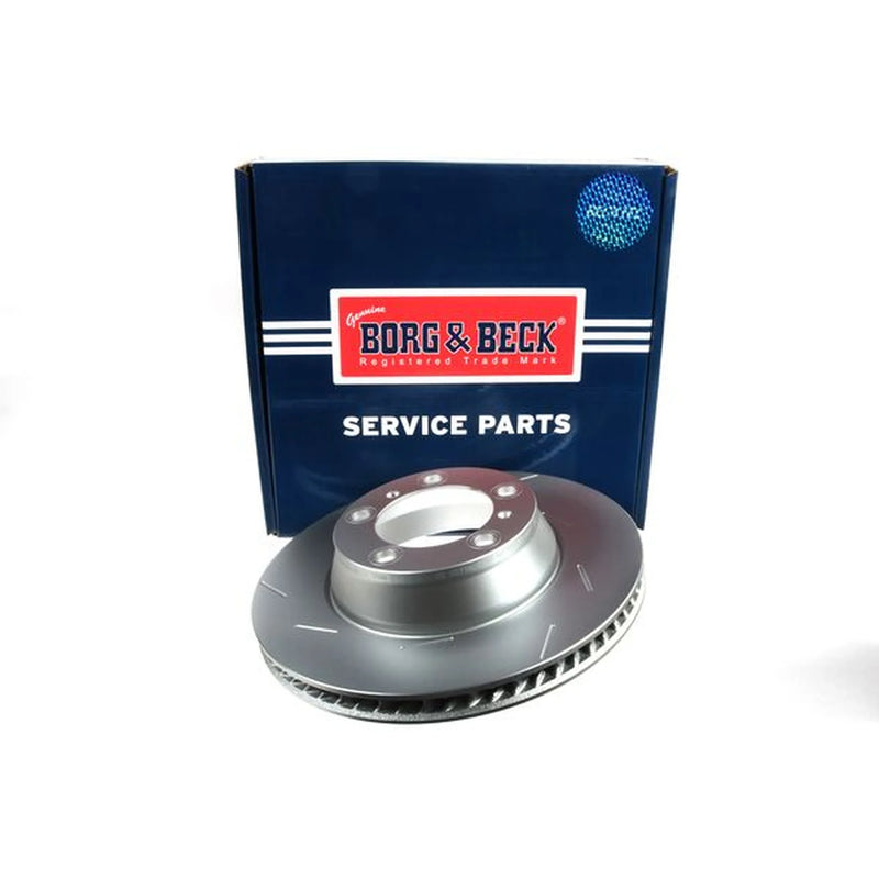 Borg & Beck 2 x Rear Brake Discs BBD6161S