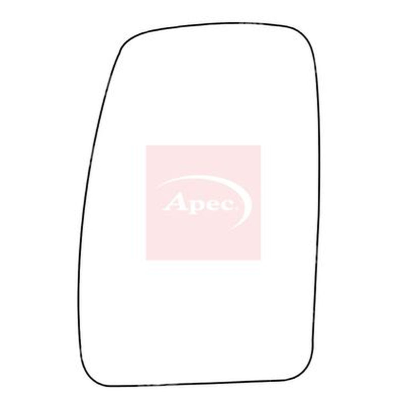 Apec Exterior Wing Mirror Glass Left AMS2061