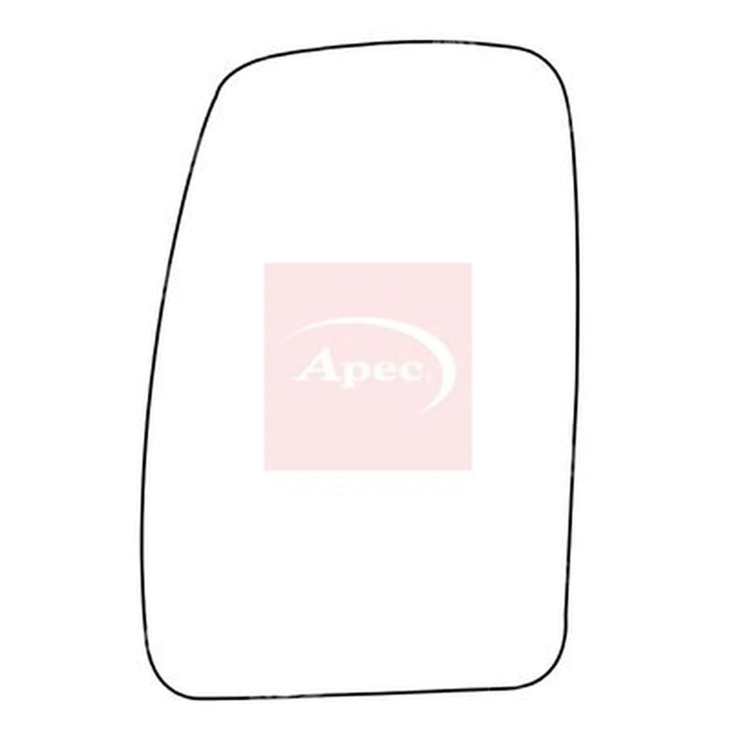 Apec Exterior Wing Mirror Glass Left AMS2061