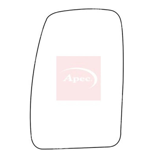 Apec Exterior Wing Mirror Glass Left AMS2061