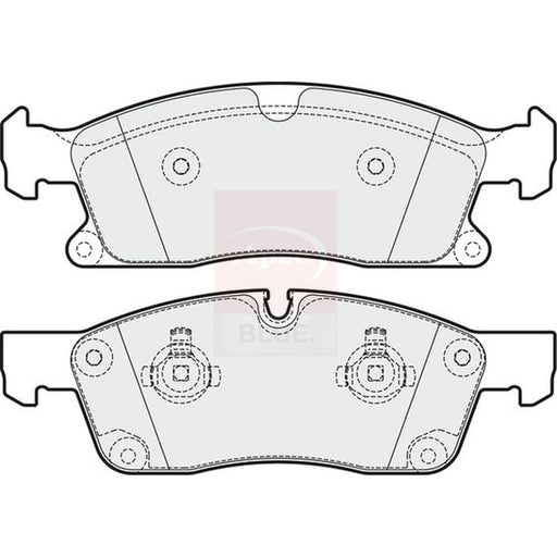 Apec Front Brake Pad Set PD3704