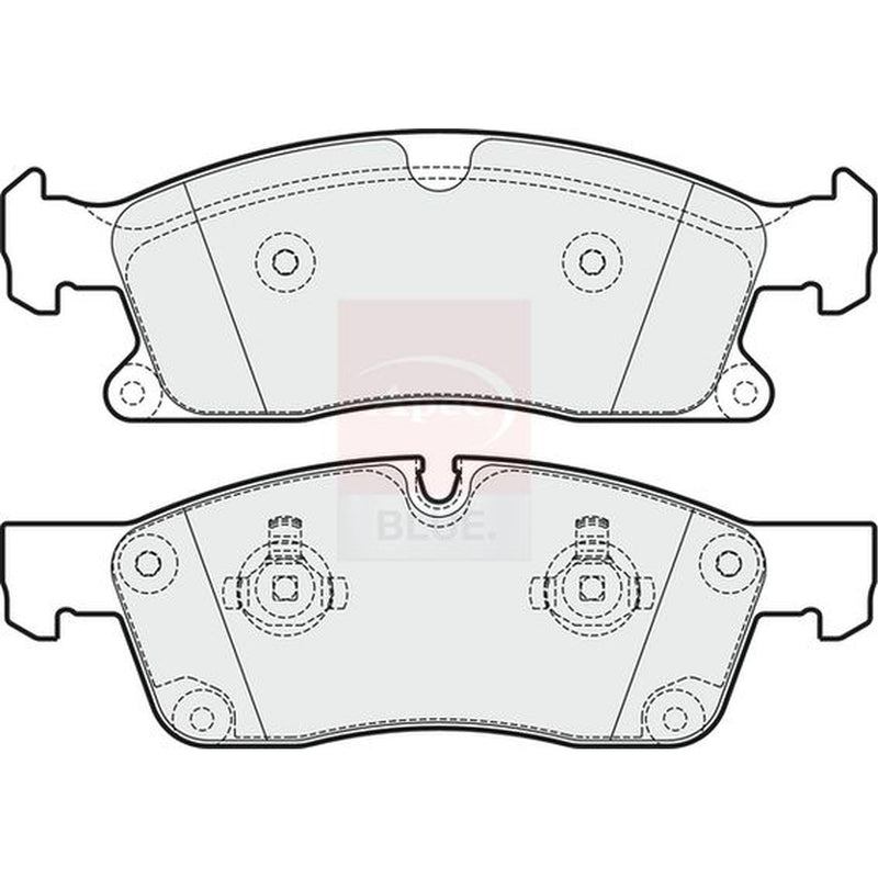 Apec Front Brake Pad Set PD3704