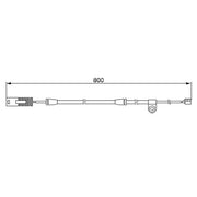 Bosch Brake Pad Wear Sensor Front 1 987 474 945