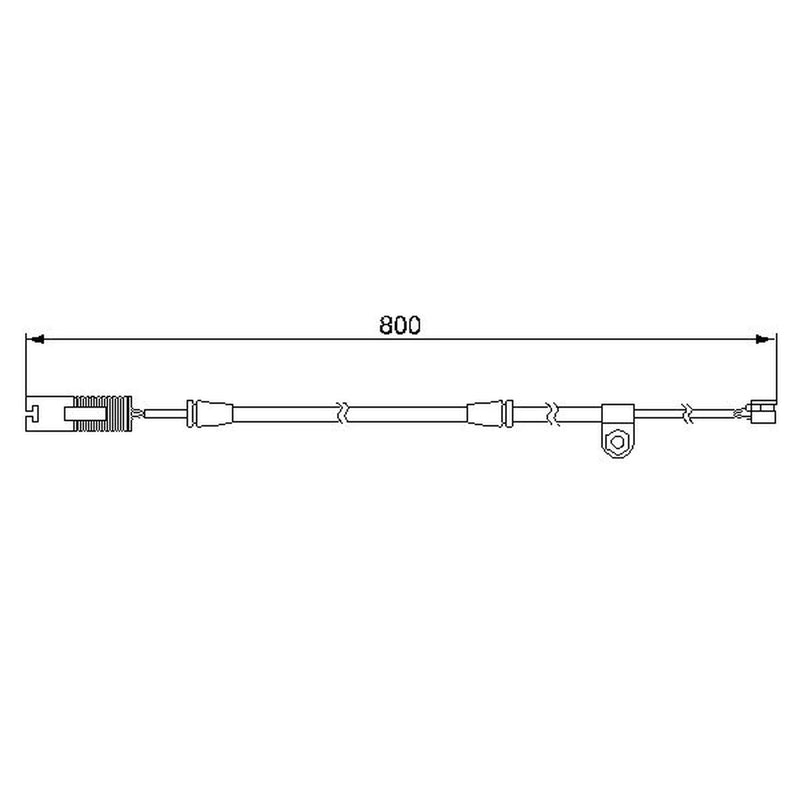 Bosch Brake Pad Wear Sensor Front 1 987 474 945