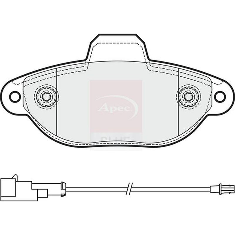 Apec Front Brake Pad Set PD3364
