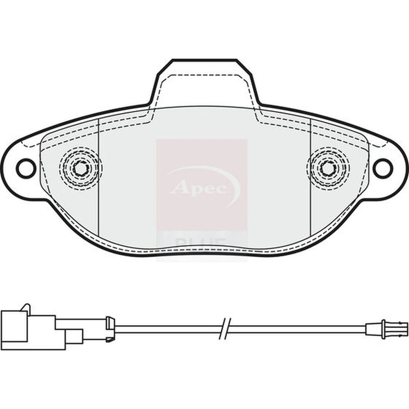 Apec Front Brake Pad Set PD3364