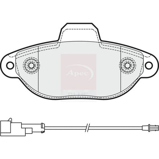 Apec Front Brake Pad Set PD3364