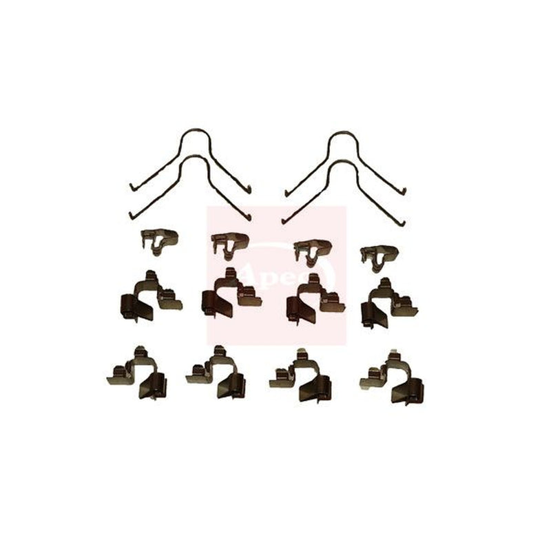 Apec Brake Pad Accessory Fitting Kit Front KIT401