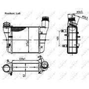 NRF Intercooler (Charge Air Cooler) 30251