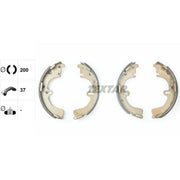 Textar Brake Shoe Set Axle Kit 91043200