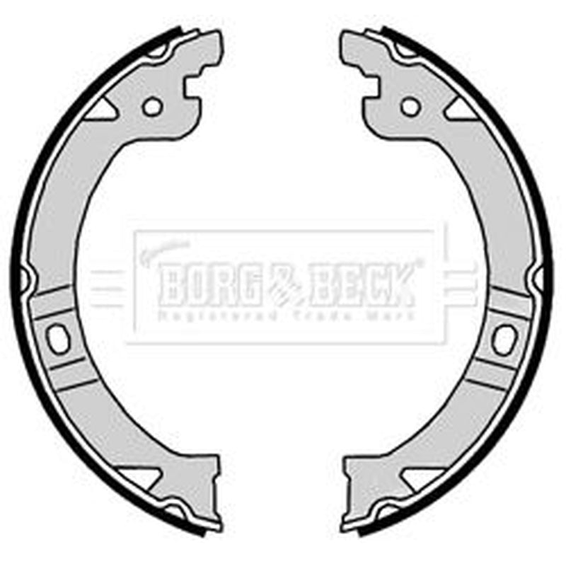 Borg & Beck Parking Brake Shoe Set BBS6341