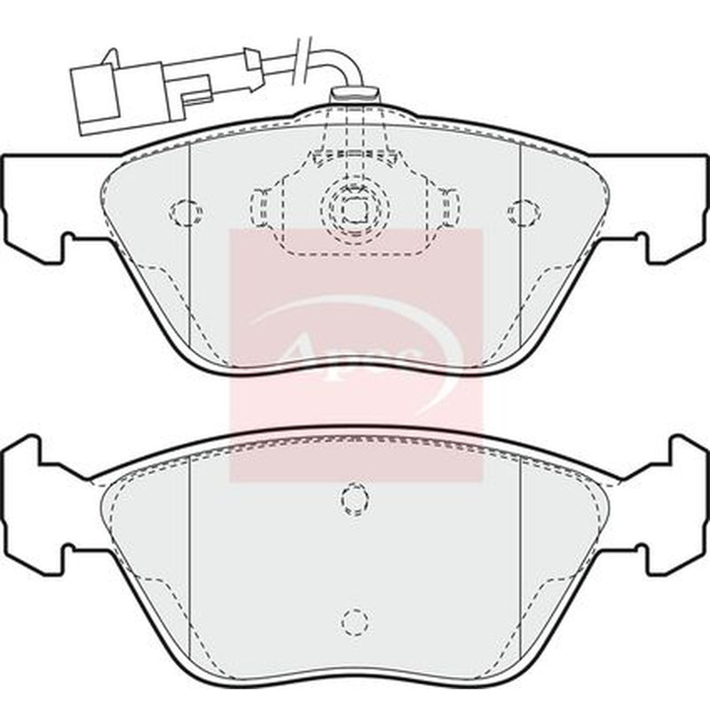 Apec Front Brake Pad Set PAD937