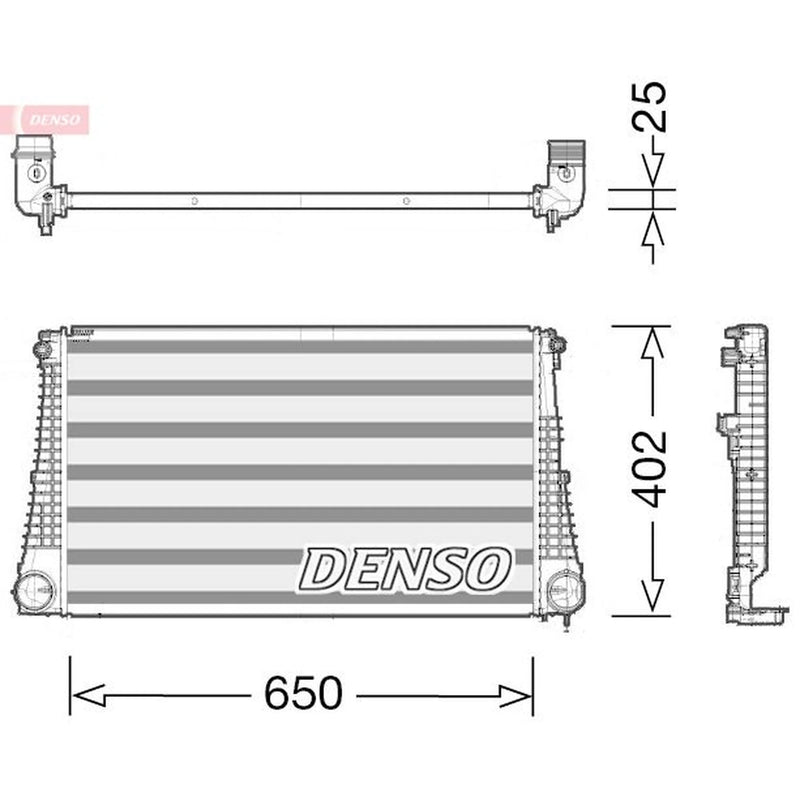 Denso Intercooler (Charge Air Cooler) DIT06003