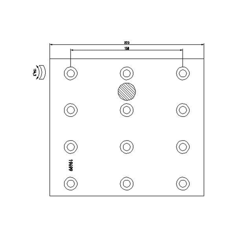 DON Don Cv Brake Lining Set PB18192S7113