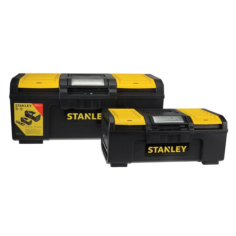 STANLEY® Hand Tools One Touch DIY Toolbox 2 Pack 1 x 41cm (16in) & 1 x 60cm