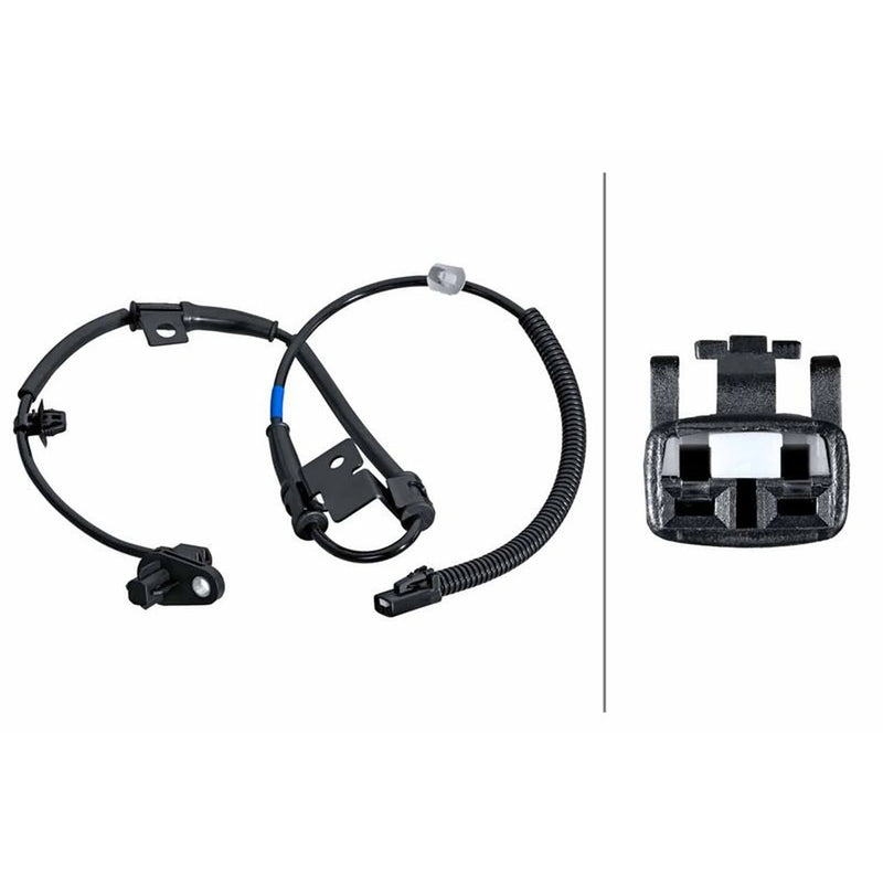 Hella ABS Wheel Speed Sensor Front 6PU 358 251-061
