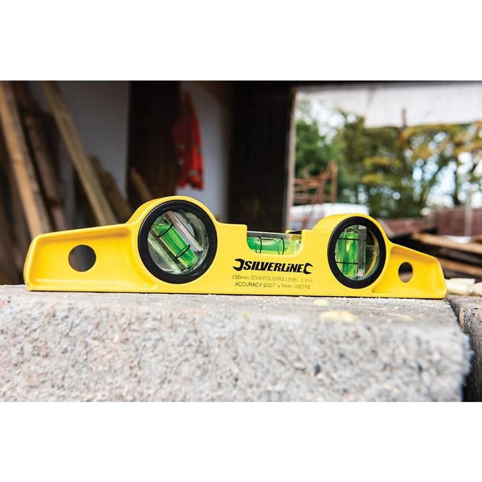 Silverline Magnetic Scaffolders Level 250mm Silverline  - Town Parts