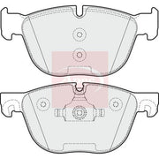 Apec Front Brake Pad Set PAD1614