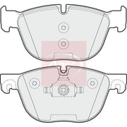 Apec Front Brake Pad Set PAD1614