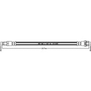 Abtex Brake Hydraulic Hose Line Rear ABH1163