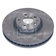Febi 2 x Internally Vented Front Brake Discs 106352