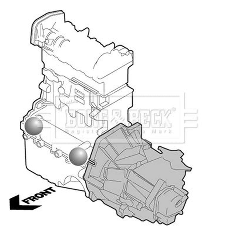 Borg & Beck Engine Mount Mounting BEM4204