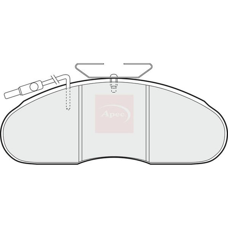 Apec Front Brake Pad Set PAD838