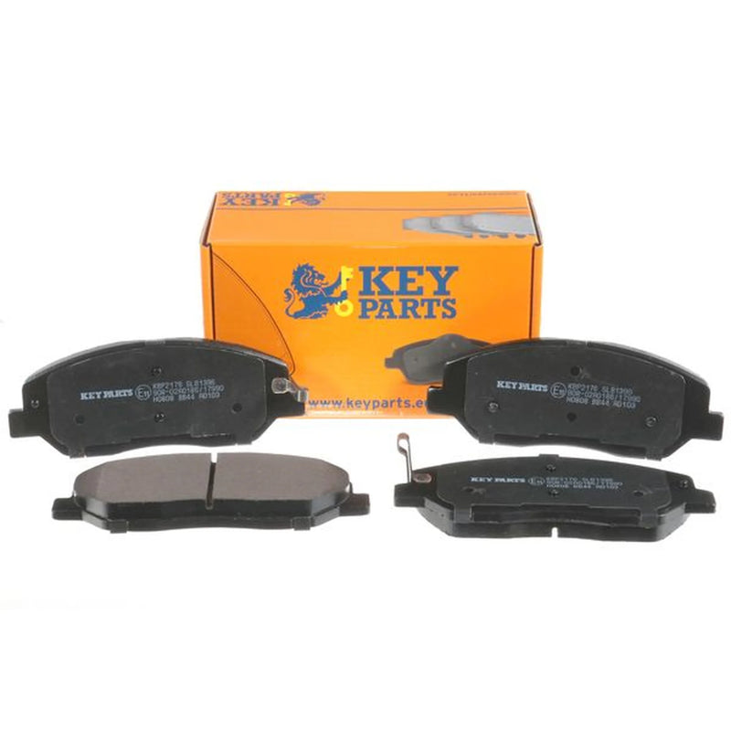 Key Parts 4 x Front Brake Pad Set KBP2176