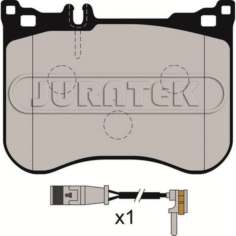 Juratek Front Brake Pad Set JCP8233