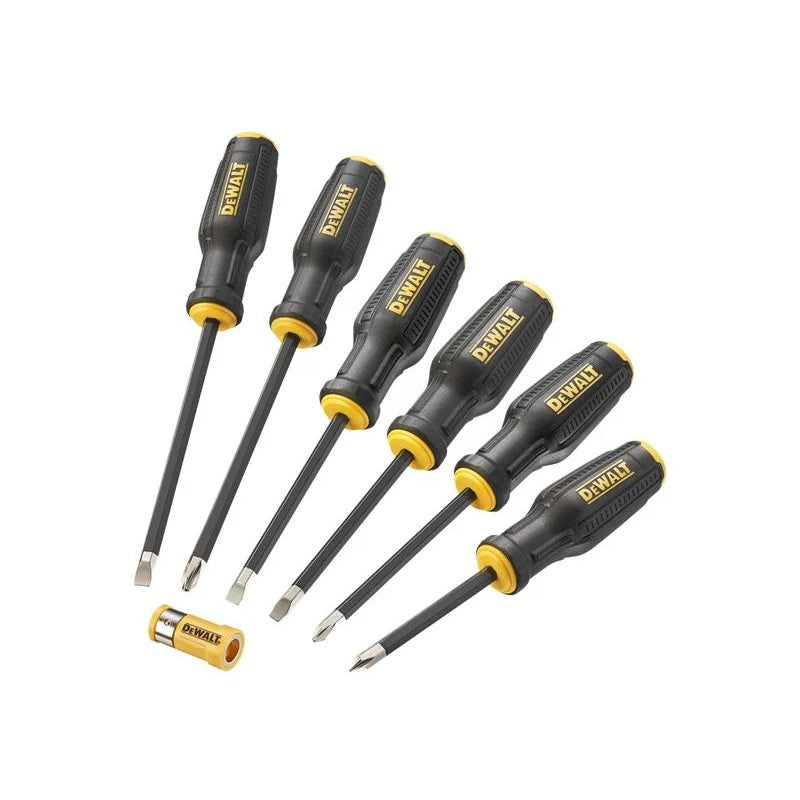 DEWALT Hand Tools Fullfit Screwdriver Set, 6 Piece - DWHT62056-0