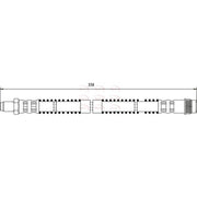 Apec Brake Hydraulic Hose Line Rear HOS3003