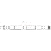 Apec Brake Hydraulic Hose Line Rear HOS3003