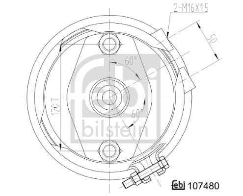 Febi Diaphragm Cylinder